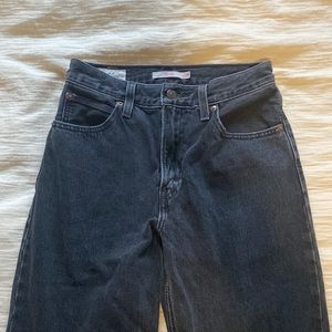LEVIS Black Dad Jean | 24” waist